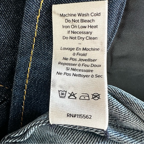 Cinq à Sept Dark Blue Jean Jacket - Picture 8 of 9